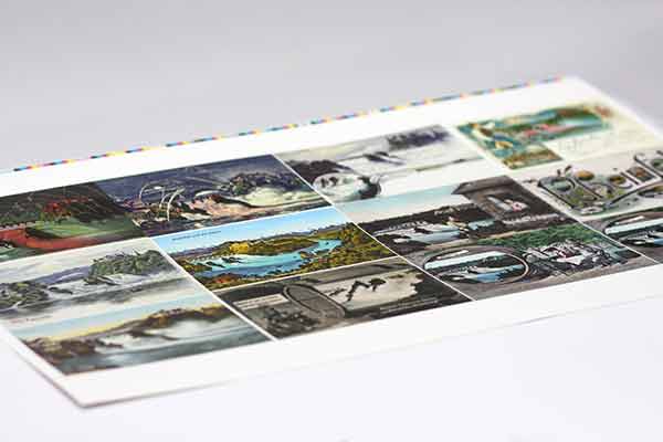 Postkarten Druckbogen